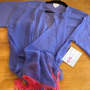 Gorgeous purple and pink lularoe lace Monroe !